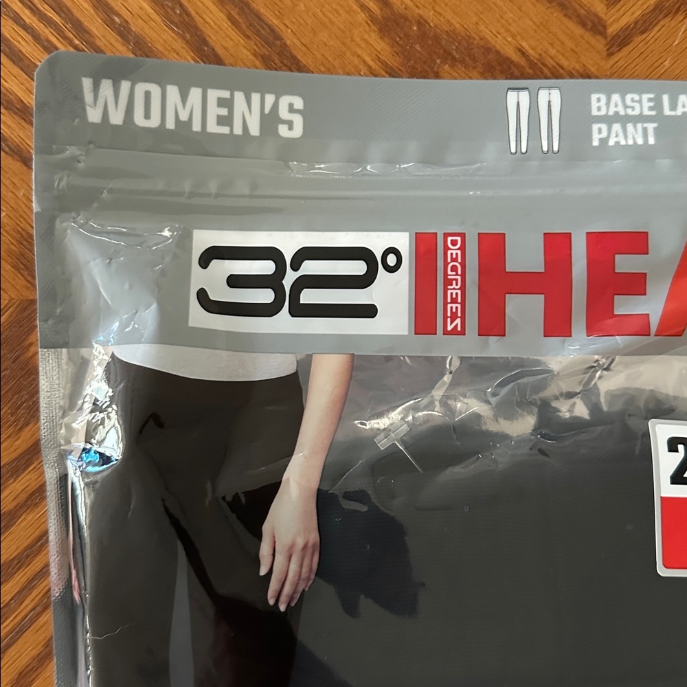 32 Degrees Heat *NIB* Women's 2-Pack Base Layer Pant in Black - Picture 3 of 8